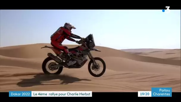 Dakar : portrait du motard Charlie Herbst