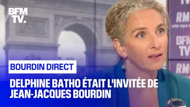 Delphine Batho face à Jean-Jacques Bourdin en direct