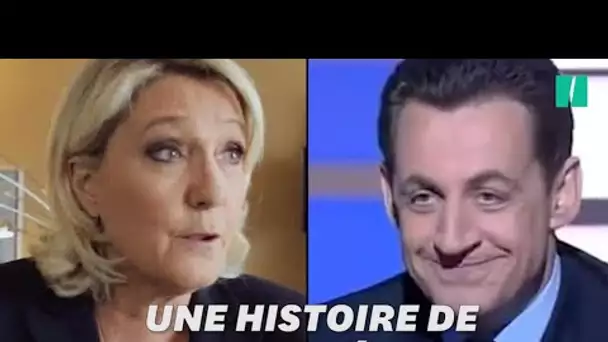Marine Le Pen fait du Sarkozy dans 'L&#039;Émission politique'