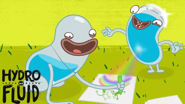 HYDRO et FLUID | Dessins Rainbow | Dessins Animés Pour Enfants | WildBrain