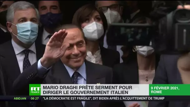 Italie : Mario Draghi prête serment