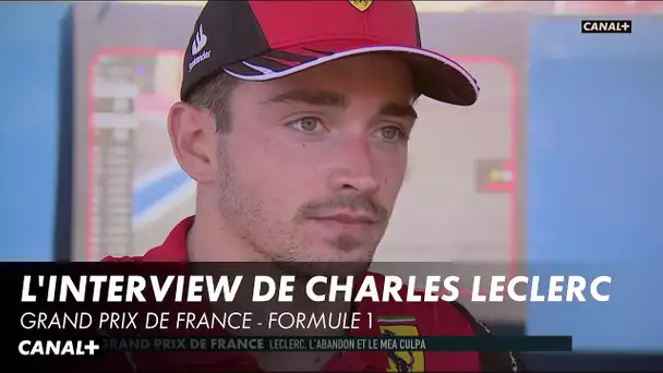 Charles Leclerc : "Je mérite pas de gagner le championnat" - Grand Prix de France - F1