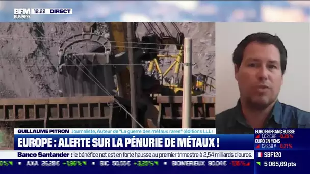 Guillaume Pitron (Journaliste et auteur) : Alerte sur la pénurie de métaux en Europe !