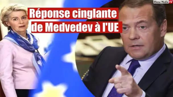 « Vous ne pouvez qu’envoyer » : Medvedev met les choses au clair face au Parlement européen