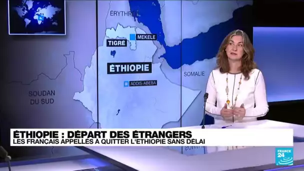 La France appelle ses ressortissants à quitter l'Éthiopie sans délai • FRANCE 24