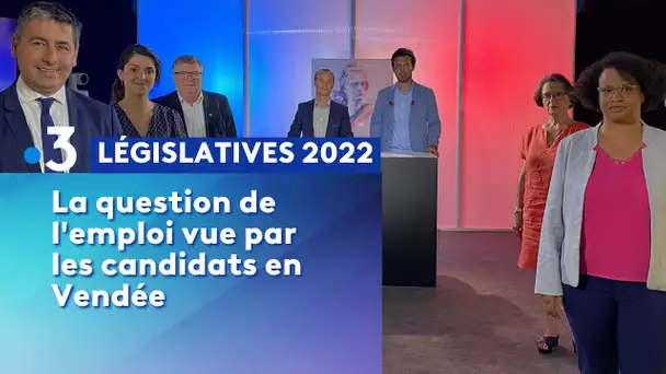 Législatives 2022 : La question de l'emploi vue par les candidats en Vendée