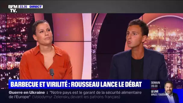 Barbecue et virilité: pour Samuel Fitoussi, le "féminisme moderne" manque d'"objectivité"