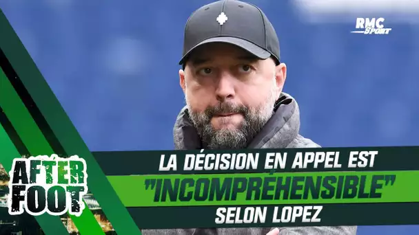 Bordeaux : Lopez "ne comprend pas la décision en appel" poussant le club en National