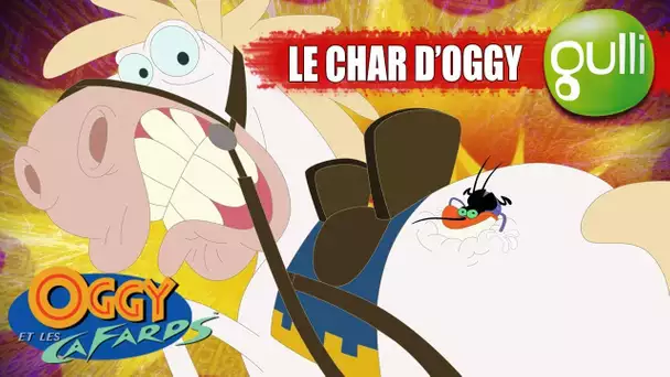 A toute allure sur le char d&#039;OGGY ! - OGGY ET LES CAFARDS c&#039;est sur Gulli !