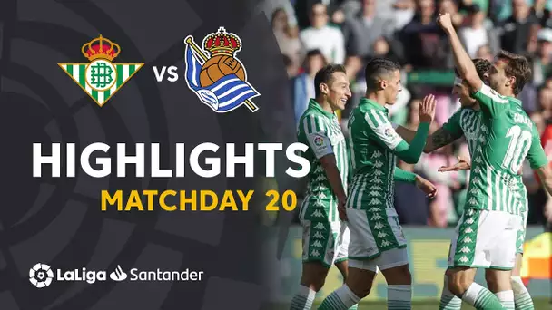 Highlights Real Betis vs Real Sociedad (3-0)