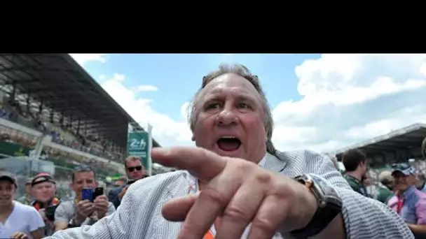 Gérard Depardieu sifflé à son arrivée au 24 Heures du Mans