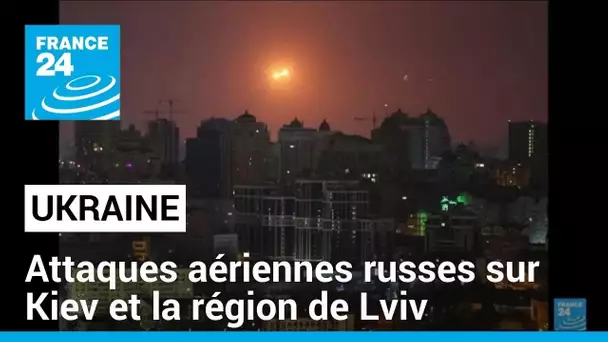 Guerre en Ukraine : attaques aériennes russes sur Kiev et la région de Lviv • FRANCE 24