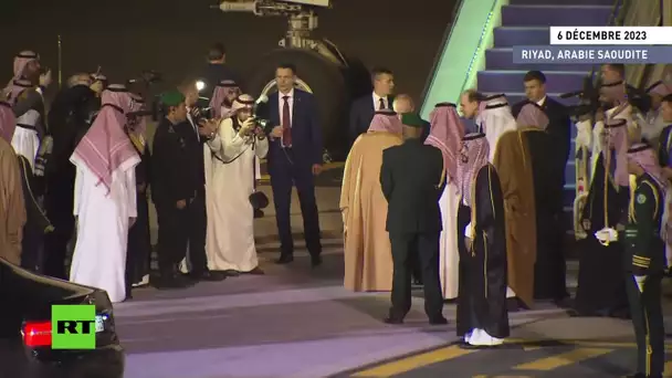 🇷🇺 L'avion de Vladimir Poutine a atterri à Riyad