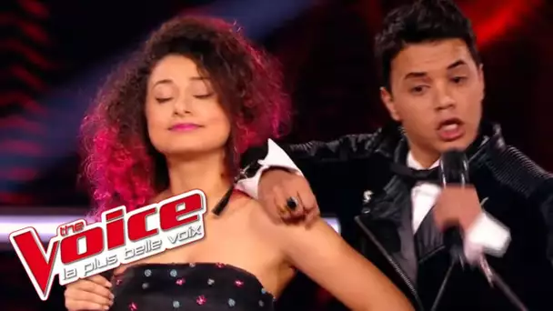 Nina Simone – Feeling Good | Yann&#039;sine Jebli VS Dalia Chihe | The Voice France 2015 | Battle