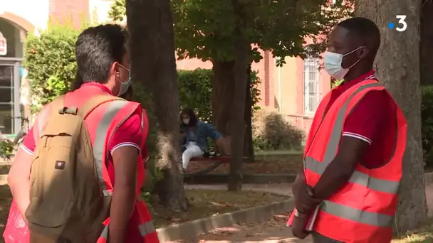Coronavirus : a rentrée inédite des étudiants à l'université Toulouse Capitole