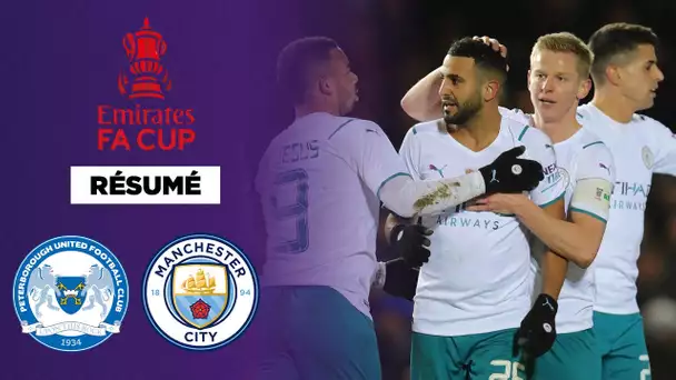 🏆🇬🇧 Résumé - FA Cup : Manchester City s'impose face à Peterborough et verra les quarts de finale