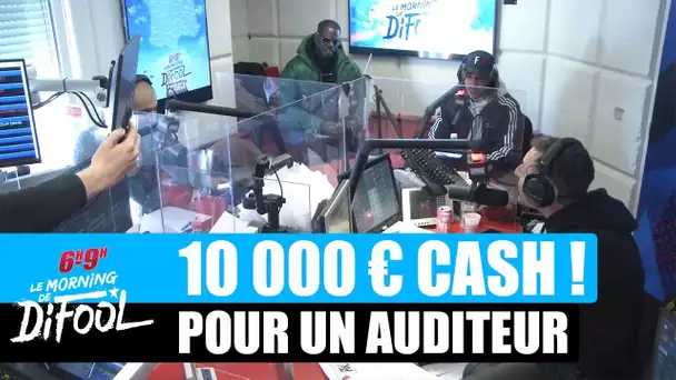 Difool offre 10 000€ à un auditeur ! #MorningDeDifool