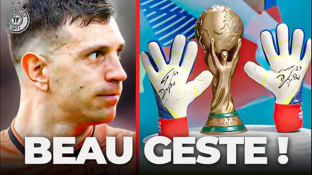 Emiliano Martinez a vendu ses gants de la finale pour CE MONTANT... 😱 - La Quotidienne #1268