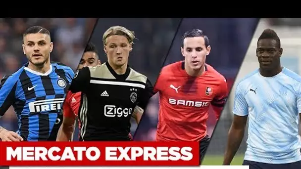 Transferts : Icardi, Dolberg, Balotelli... Les infos mercato du 19 août