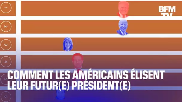 Caucus, primaires, grands électeurs... Comment les Américains élisent leur futur(e) président(e)