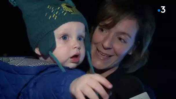 La tournée du Père Noël dans un village corrézien