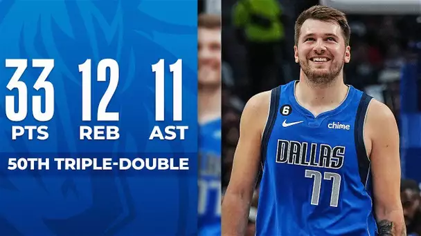 Luka Doncic Posts 50th Triple-Double Of His Career | November 18, 2022