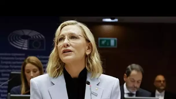 Cate Blanchett exhorte l'UE à "remettre l'humanité au centre et au cœur" de la politique d'asile