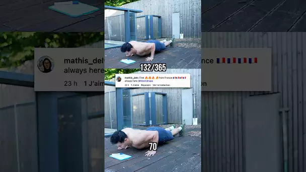Day 132/365 push-up challenge ! 🔥
