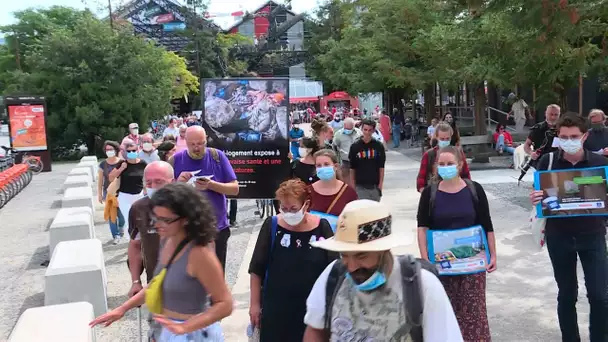 Nantes : le collectif “personne à la rue” salue à sa manière l'arrivée d'un nouveau préfet