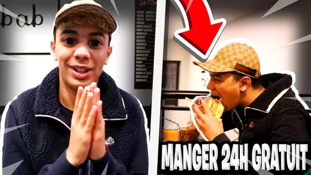 MANGER GRATUIT PENDANT 24H GRACE A SA NOTORIÉTÉ !!