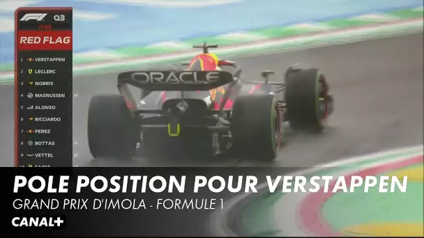 Pole position pour Max Verstappen - Grand Prix d'Imola - F1