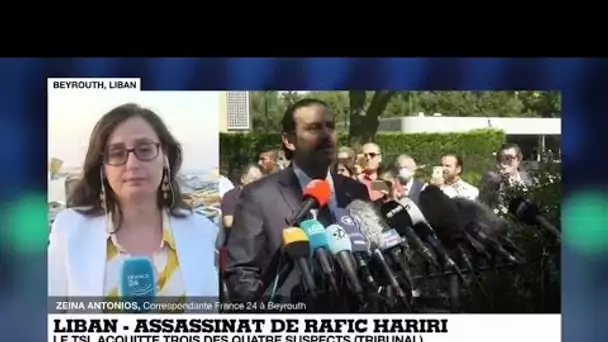 Mort de Rafic Hariri : des Libanais partagés entre soulagement et déception à l'annonce du verdict