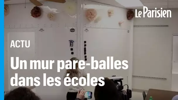 Aux États-Unis, une école teste un tableau pare-balles pour protéger les enfants des fusillades