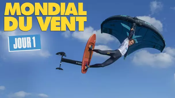 MONDIAL DU VENT : La paradis du Windsurf, Kitefoil & Wingfoil ! (Jour 1)