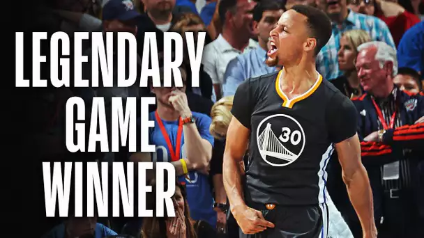 Relive Stephen Curry's Magical Game Winner vs OKC in 2016 💦 | NBA Throwback