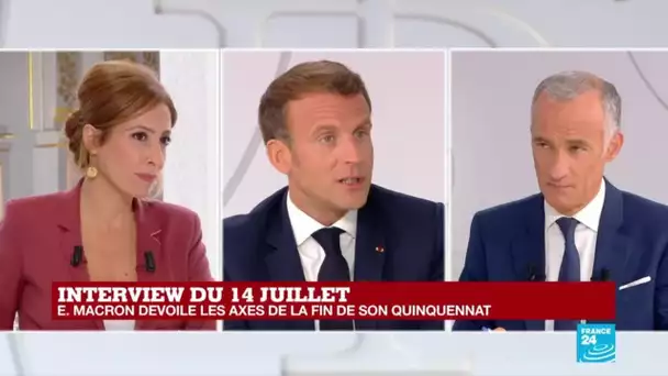 REPLAY - Interview du 14 Juillet : Emmanuel Macron dévoile les axes de la fin de son quinquennat