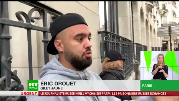 Eric Drouet verbalisé : «Je n'ai pas eu d'interdiction d'aller à Paris, donc j'utilise ce droit»