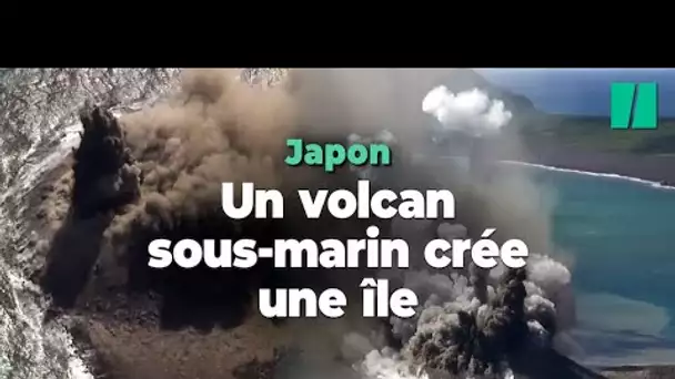 Une île est née grâce à un volcan sous-marin sur les côtes du Japon