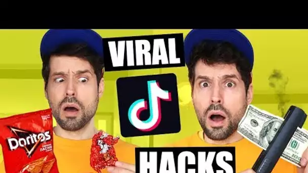 JE TESTE DES LIFE HACKS TIKTOK - HUBY