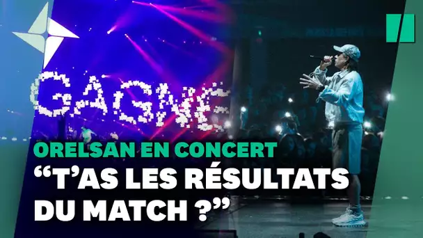 Angleterre-France : Orelsan annonce en plein concert la victoire des Bleus