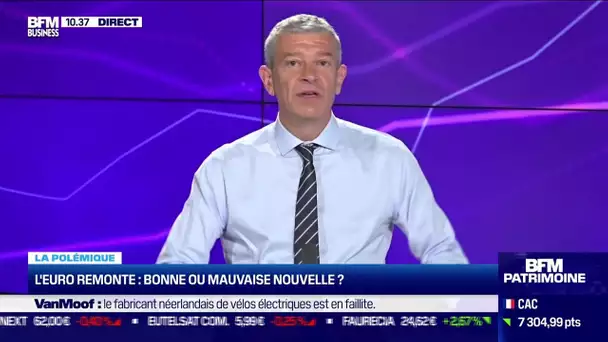 Nicolas Doze : L'euro remonte, bonne ou mauvaise nouvelle ?