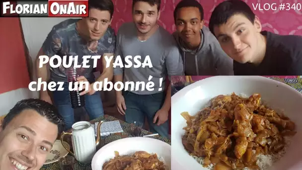 POULET YASSA chez un abonné à LYON - VLOG #340