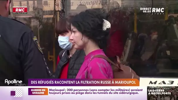Guerre en Ukraine : des réfugiés racontent la filtration russe à Marioupol