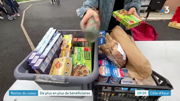 Sur la Côte d'Azur, les Restos du Coeur toujours plus sollicités avec la hausse des prix