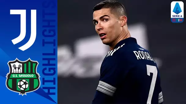 Juventus 3-1 Sassuolo | Ronaldo regala il gol della vittoria ai padroni di casa | Serie A TIM
