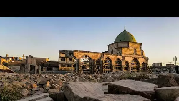 Irak : à Mossoul, le projet de reconstruction de la mosquée al-Nouri fait débat • FRANCE 24