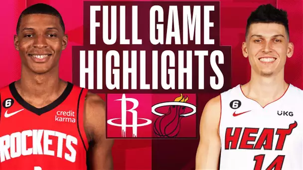 ROCKETS at HEAT | FULL GAME HIGHLIGHTS | February 10, 2023