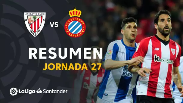 Resumen de Athletic Club vs RCD Espanyol (1-1)