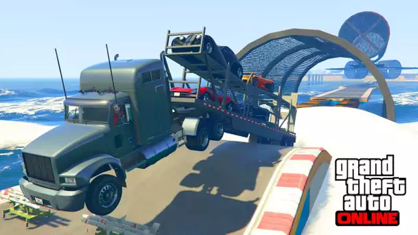 PARKOUR MEGA CAMION - GTA 5 ONLINE