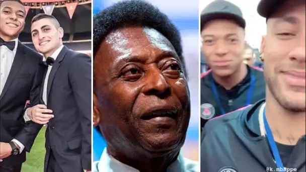 Monde du foot souhaite l'anniversaire d'Mbappe: Pelé Neymar Verratti Matuidi psg... 20 ans